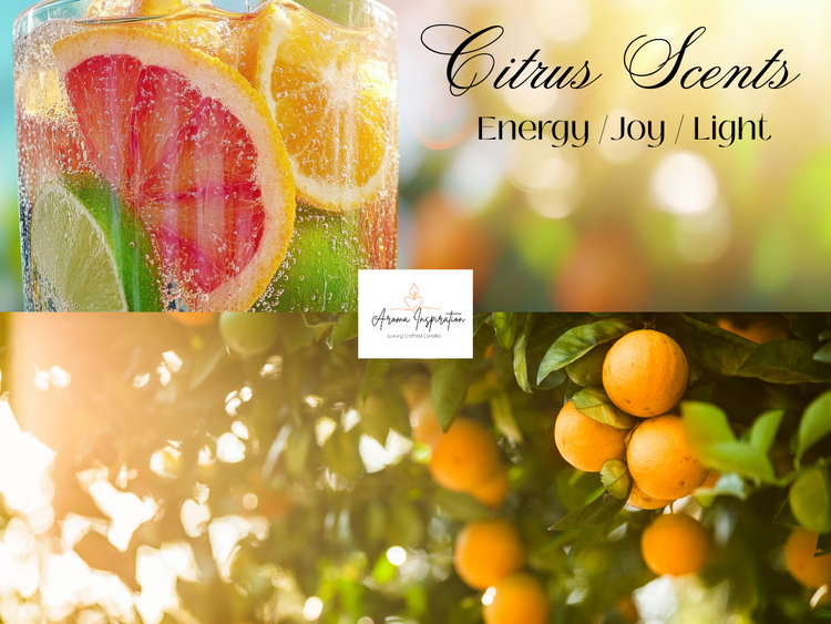 Candle by Scents: Citrus & Energy Collection