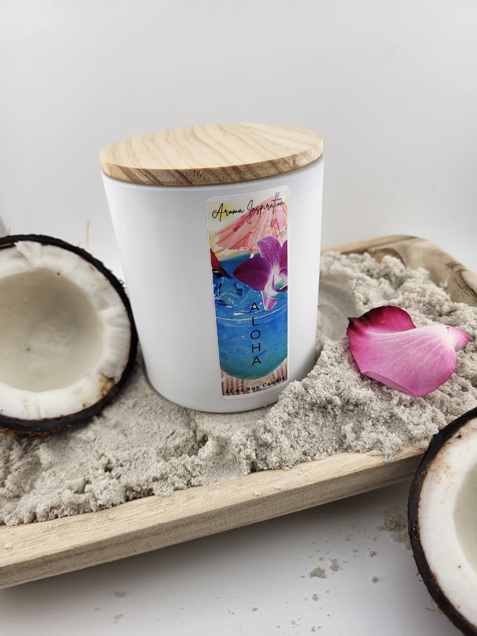 Aloha 11 oz Jar (Tropical escape)